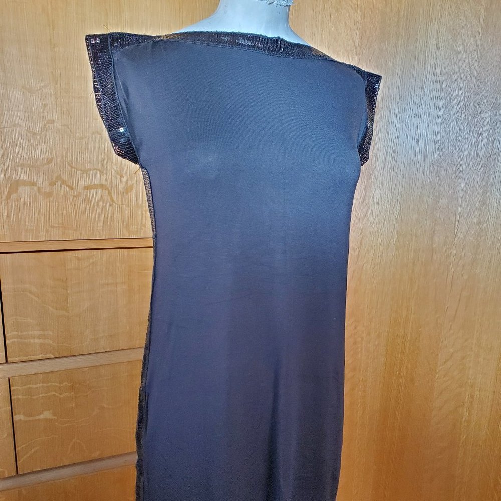 Sequence Trimmed T-shirt Mini Dress